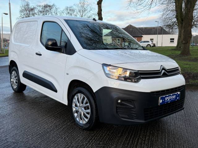 Citroen Berlingo 1.5 BlueHDi 1000Kg Enterprise Pro 100ps [6 Speed] Panel Van Diesel WHITE