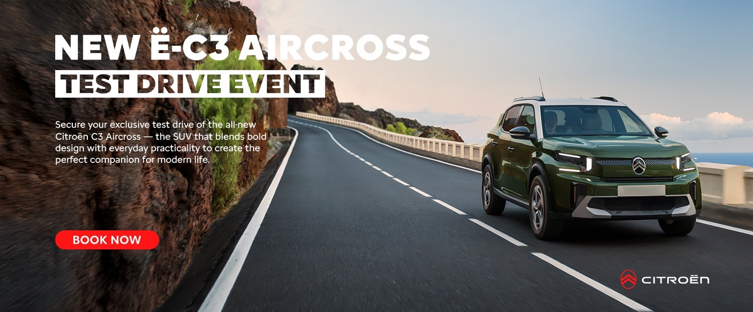 C3 Aircross Test Drive Event | Register Now!